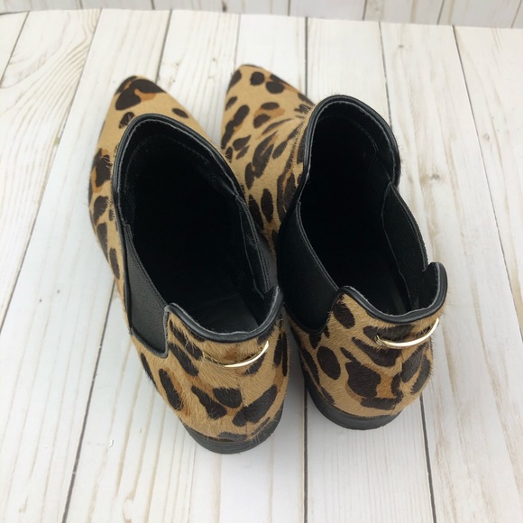 🐆Cole Haan Animal Print Calf Hair Hara Chelsea Bootie - Picture 5 of 8